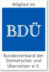 Die Eisenmanns sind BDÜ-Mitglieder.